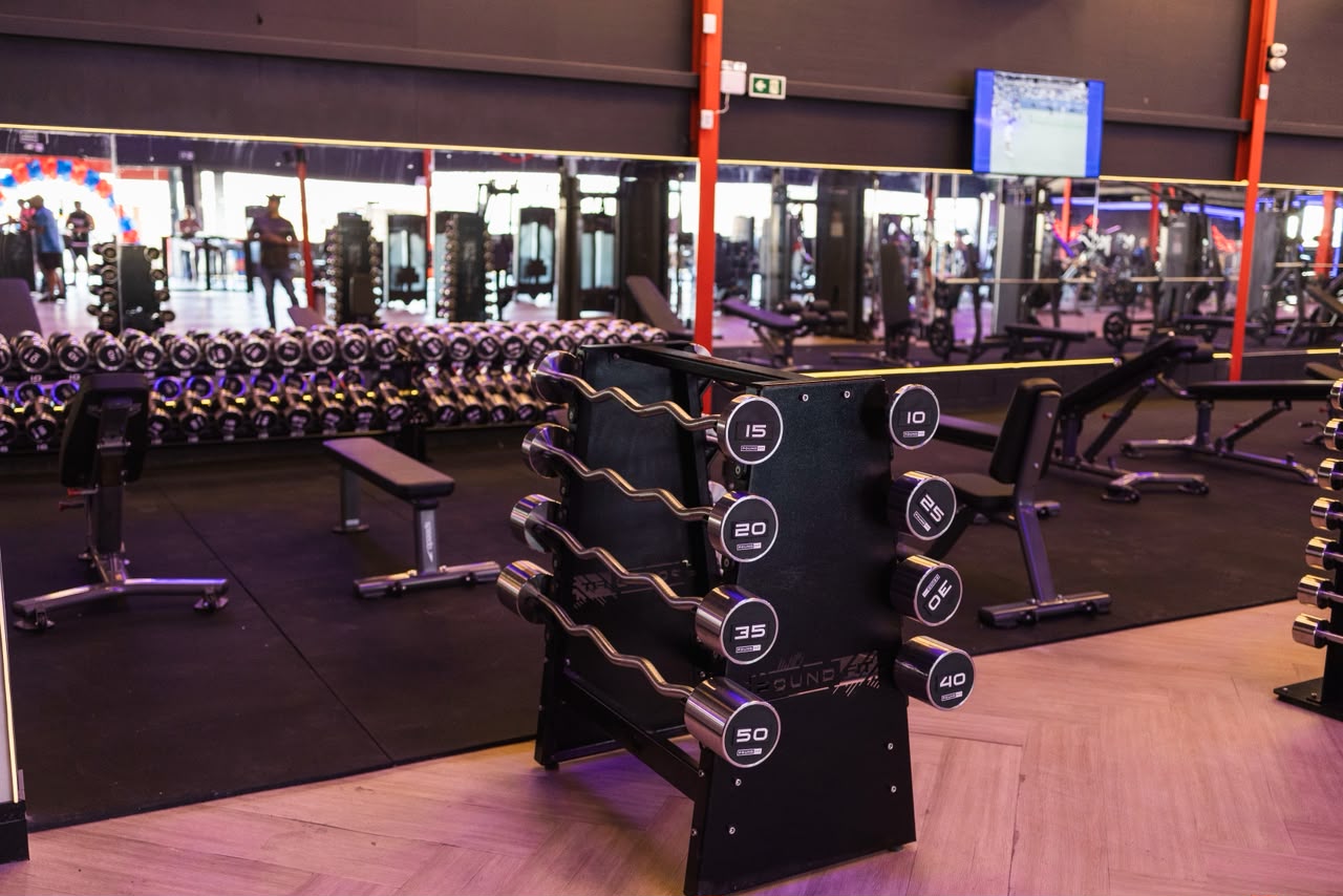 Área de peso livre da SkyFit CPA