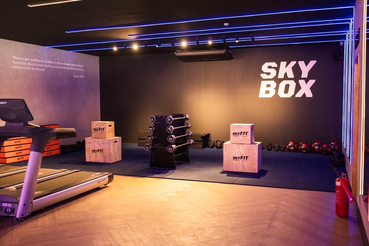 Área Skybox da SkyFit CPA